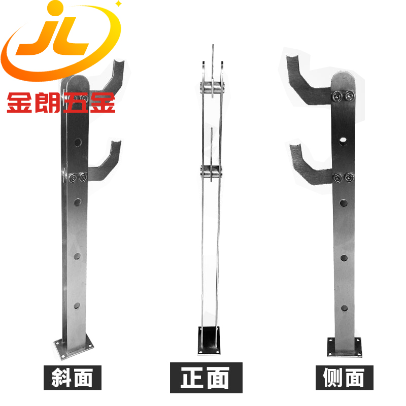 雙板不鏽鋼扶手立柱（zhù）-SB9